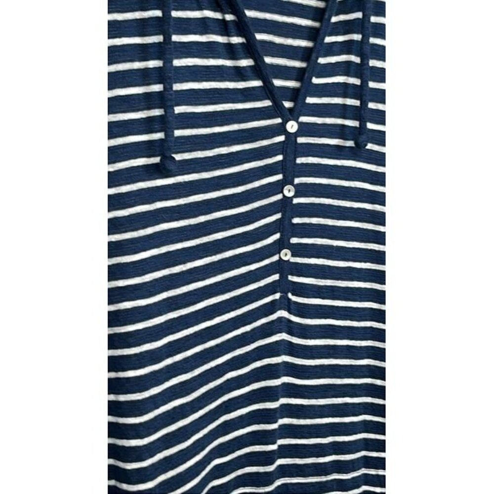 JJILL Long SLeeve Hooded/Stripped top. SZ XL/CHARITY SALE - Picture 4 of 10